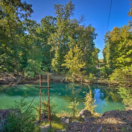 The Treehouse Cabin Creekside Home With Hot Tub! Summerville Dış mekan fotoğraf