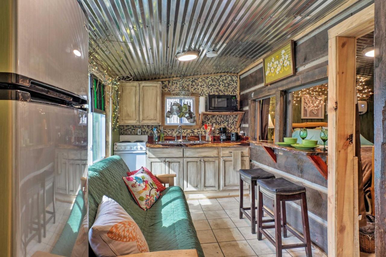 The Treehouse Cabin Creekside Home With Hot Tub! Summerville Dış mekan fotoğraf