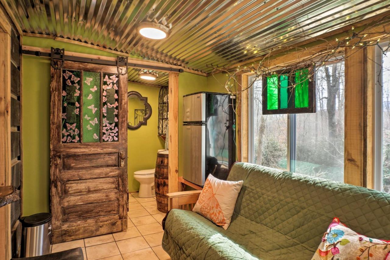 The Treehouse Cabin Creekside Home With Hot Tub! Summerville Dış mekan fotoğraf