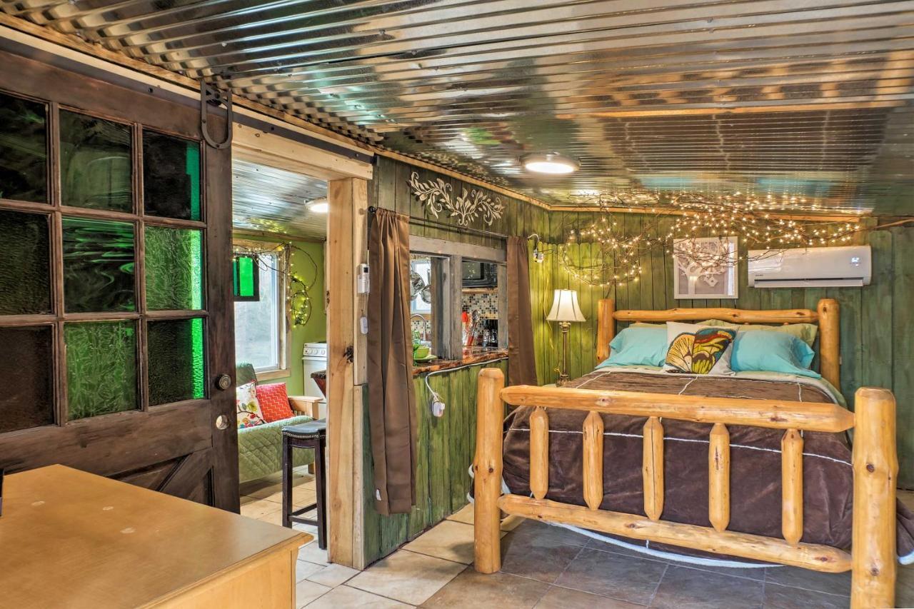 The Treehouse Cabin Creekside Home With Hot Tub! Summerville Dış mekan fotoğraf