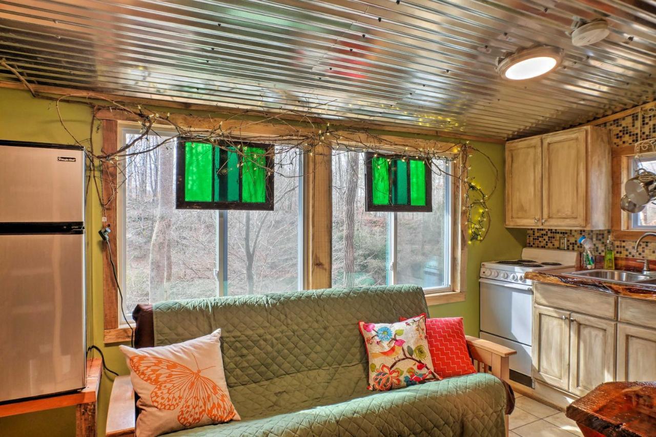 The Treehouse Cabin Creekside Home With Hot Tub! Summerville Dış mekan fotoğraf