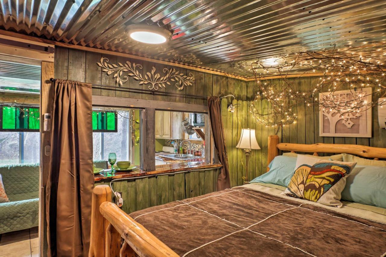 The Treehouse Cabin Creekside Home With Hot Tub! Summerville Dış mekan fotoğraf