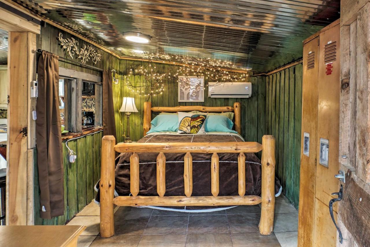 The Treehouse Cabin Creekside Home With Hot Tub! Summerville Dış mekan fotoğraf